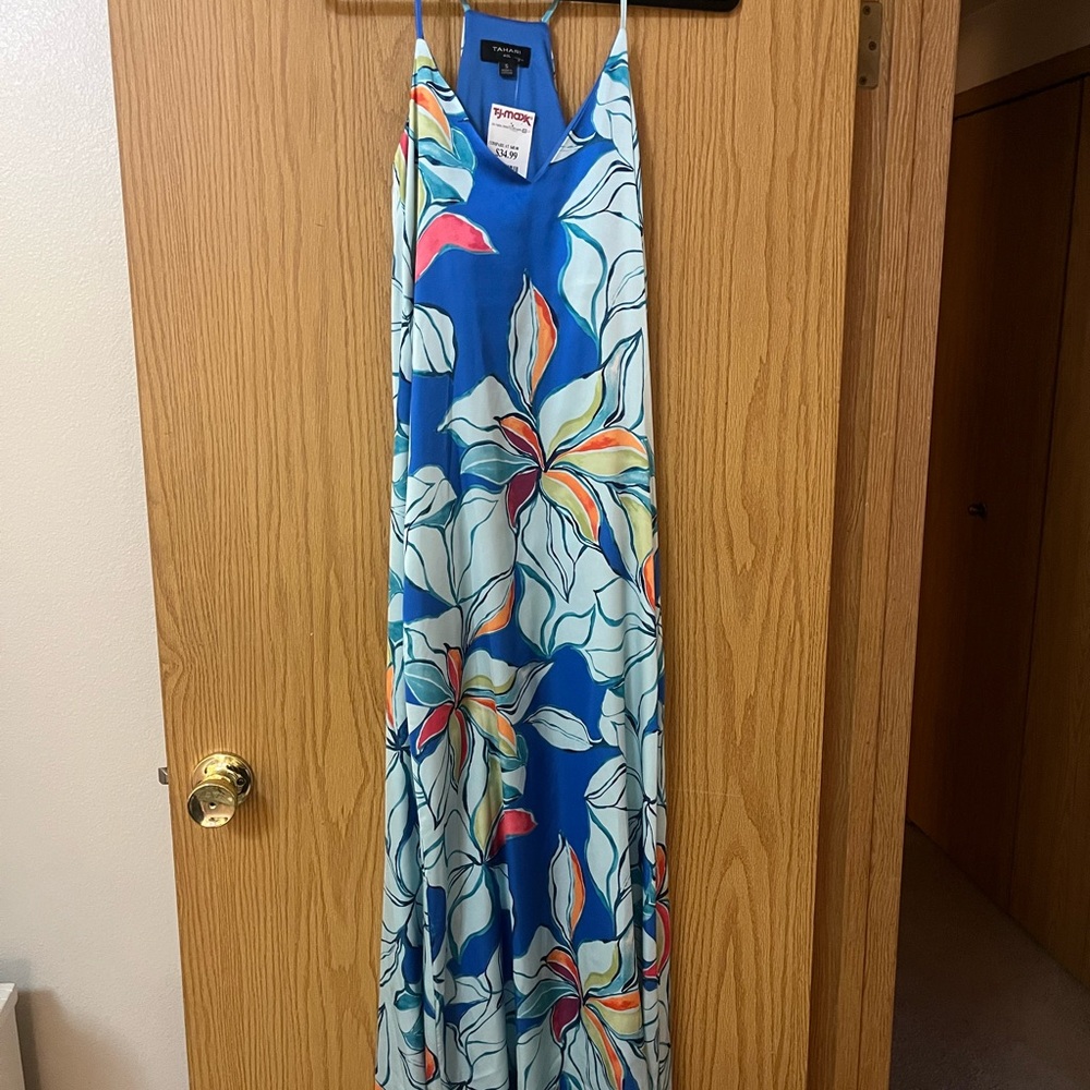 Tommy Bahama Floral Maxi Dress - Blue and Multicolor